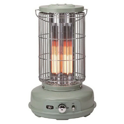 グラファイトフレームヒーター グリーン 日本エーアイシー AEHGF80A(G)