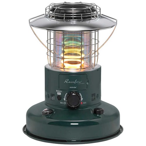 トヨトミ 石油ストーブ ダークグリーン 対流式 ランタン調 対流型 日本製 RL-2524G