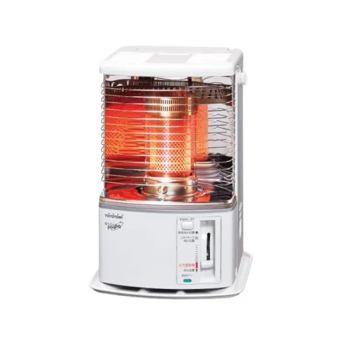 石油ストーブ シングル燃焼 ホワイト キャリングハンドル付 コンクリート10畳 木造8畳 トヨトミ RS-H2924-W