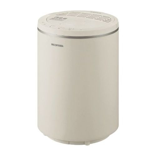 加湿器 スチーム式 丸洗い オヤスミスト 600ml ライトモカ アイリスオーヤマ KHM-MHU601-C