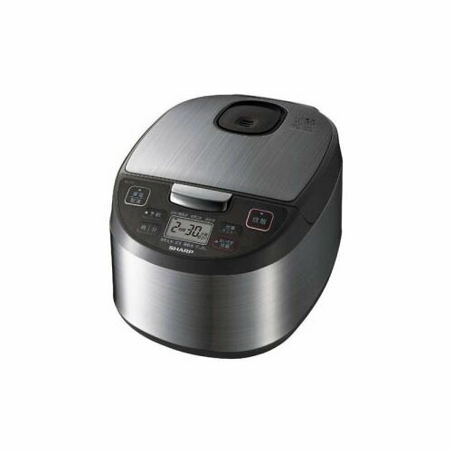 SHARP 炊飯器(5.5合炊き) シルバー系 KS-S10J-S