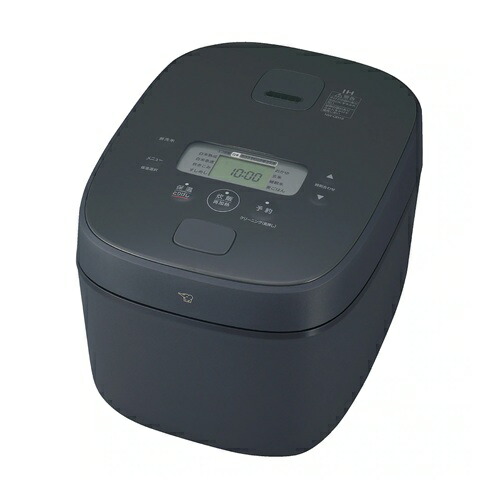 IH炊飯ジャー 豪熱大火力 スレートブラック 炊飯容量:1升 象印マホービン NW-QB18 BZ