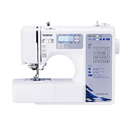 文字縫いコンピュータミシン ブラザー CENTURY1200