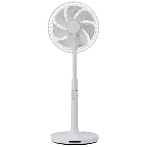 DCモーター３D首振りハイリビングファン ユアサプライムス YGT-DH3424HFR(W)