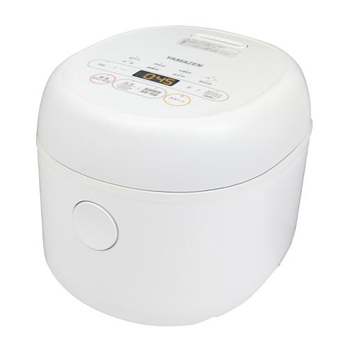 マイコン式炊飯器（3合炊き） ホワイト 山善 YJR-DM051-W