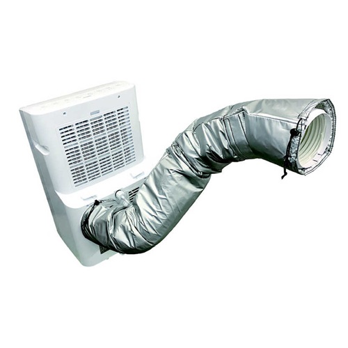 スポットエアコン用ダクトカバー 放熱防止 (ダクト直径17cm未満・長さ120cmまで/160cmまで対応) 山善 YZ-MAC