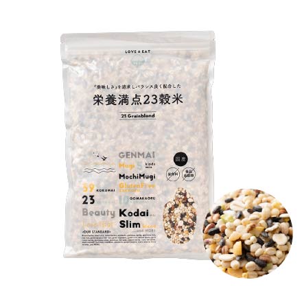 雑穀米本舗 国産 栄養満点23穀米 4kg(400g×10袋)
