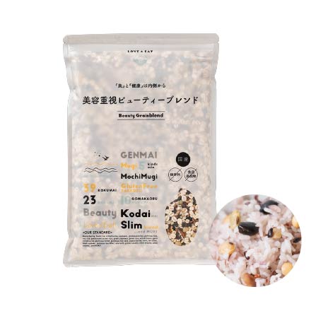 雑穀米本舗 国産 美容重視ビューティーブレンド24kg(400g×60袋)