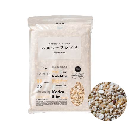 雑穀米本舗 国産 健康重視ヘルシーブレンド1.6kg(400g×4袋)