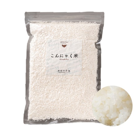 雑穀米本舗 糖質制限 こんにゃく米(乾燥) 3kg(500g×6袋)