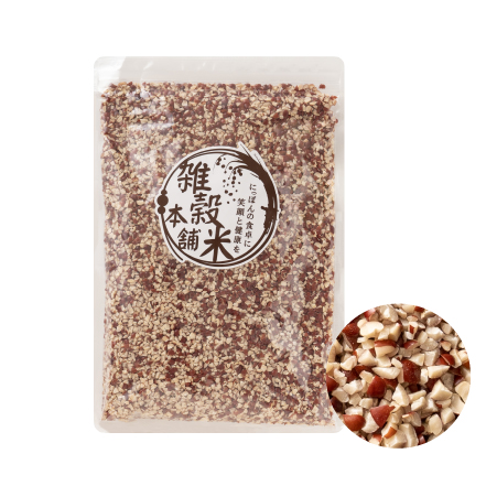 雑穀米本舗 国産 ひきわり小豆 800g(400g×2袋)