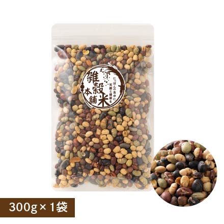 煌めき９種の国産煎り豆ミックス 300g