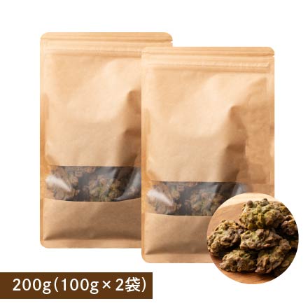 オートミールクッキー(抹茶) 【200g(100g×2袋)】※割れ欠けあり