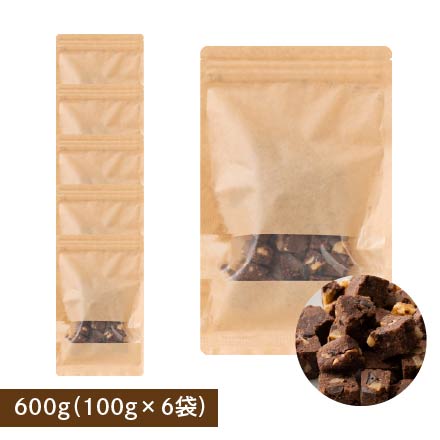 ソイキューブ(チョコくるみ) 【600g(100g×6袋)】