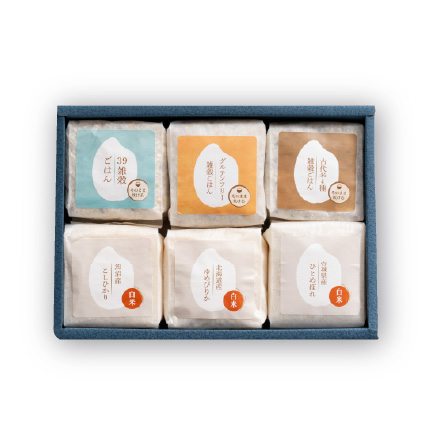 お米ギフト6種(米と雑穀混合)