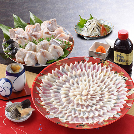 「関とら本店」 ふく料理フルコース