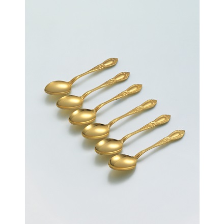 純金　スプーン キングリチャード 6本セット 180ｇ