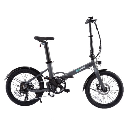 シンサンカイ株式会社　電動アシスト自転車　ERWAY-A05　グレー