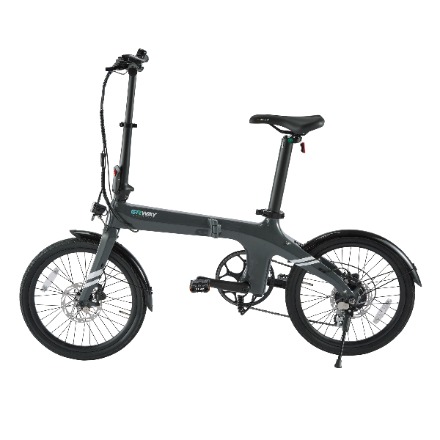 シンサンカイ株式会社　電動アシスト自転車　ERWAY-A08　クールグレー