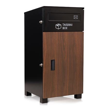 PYKES PEAK　ポスト型宅配ボックス（ディープウッド）P0063TBPOST-DWD