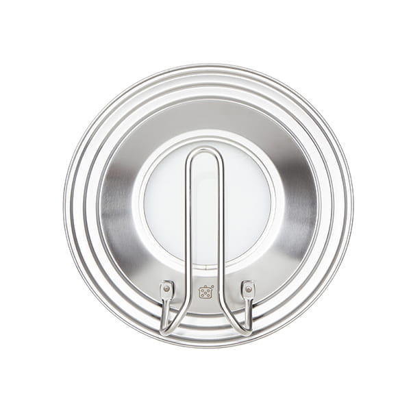 栗原はるみ　ステンレスフライパンカバー18-22ｃｍ