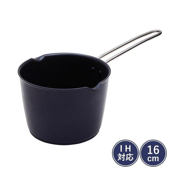 栗原はるみ　IH対応マルチパン16ｃｍ（ネイビー）