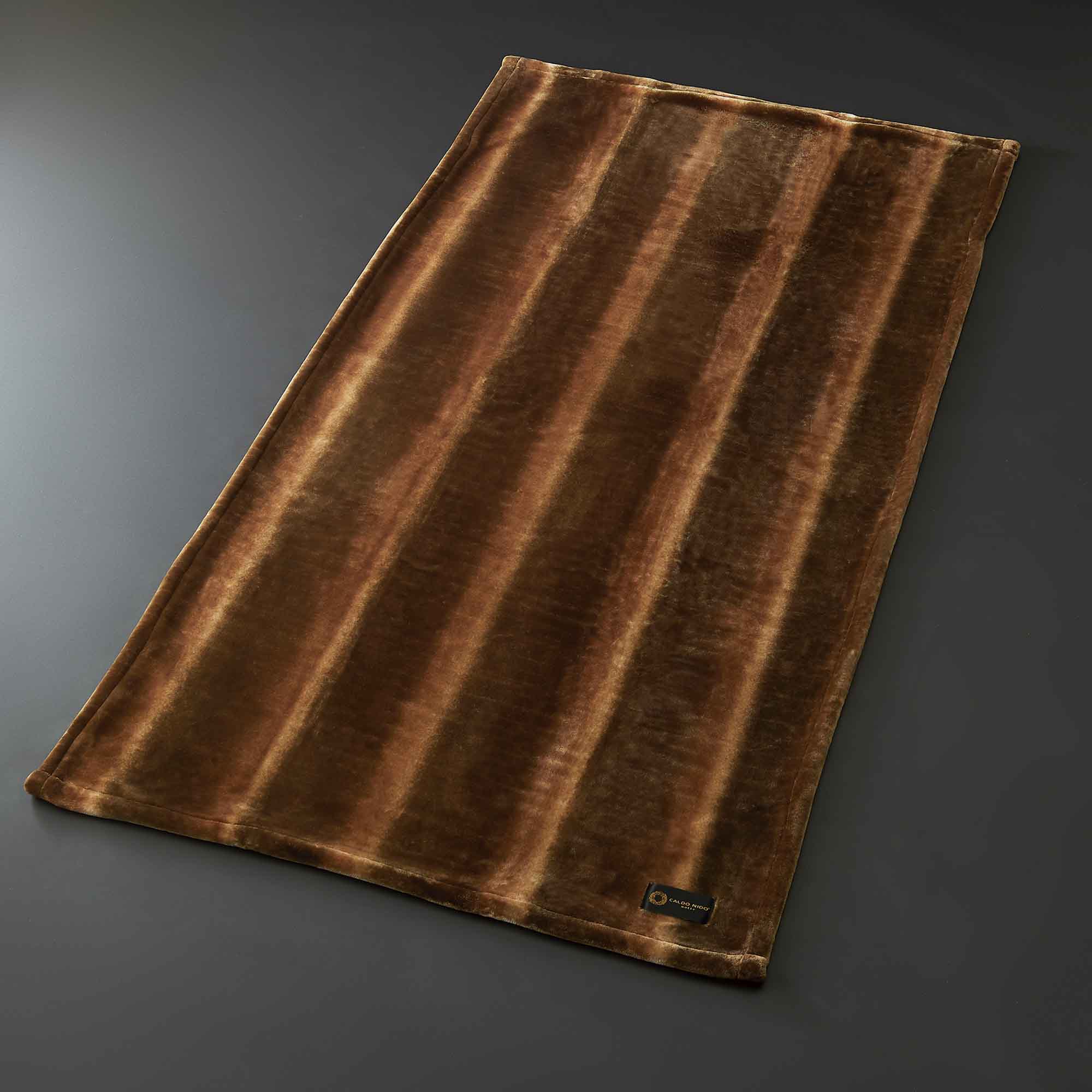 ディーブレス カルドニードノッテ3　敷き毛布Ｄ　オーロラブラウン