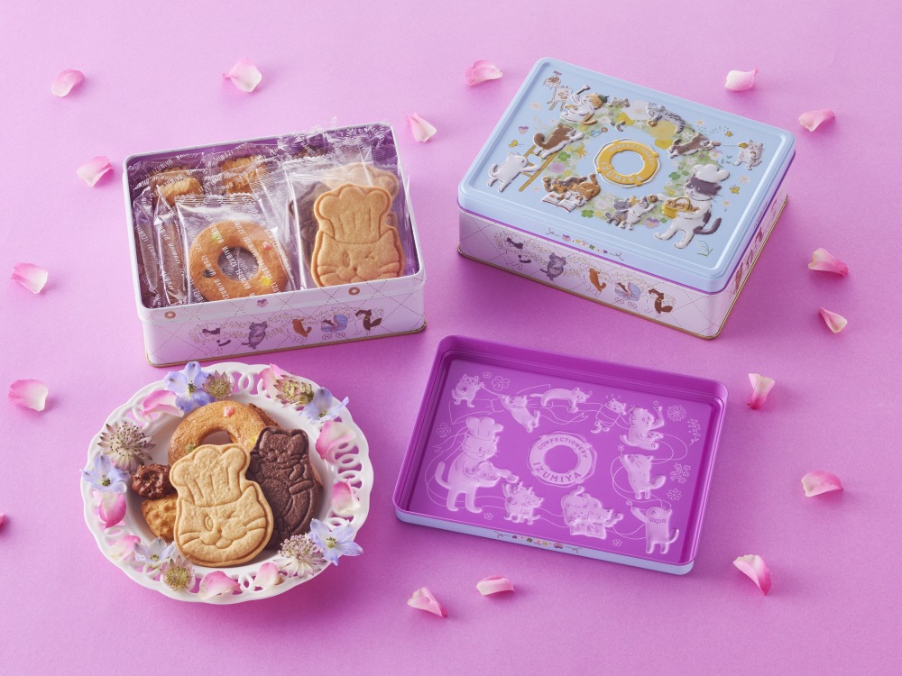 ねこ缶【クッキーをつなぐ輪】