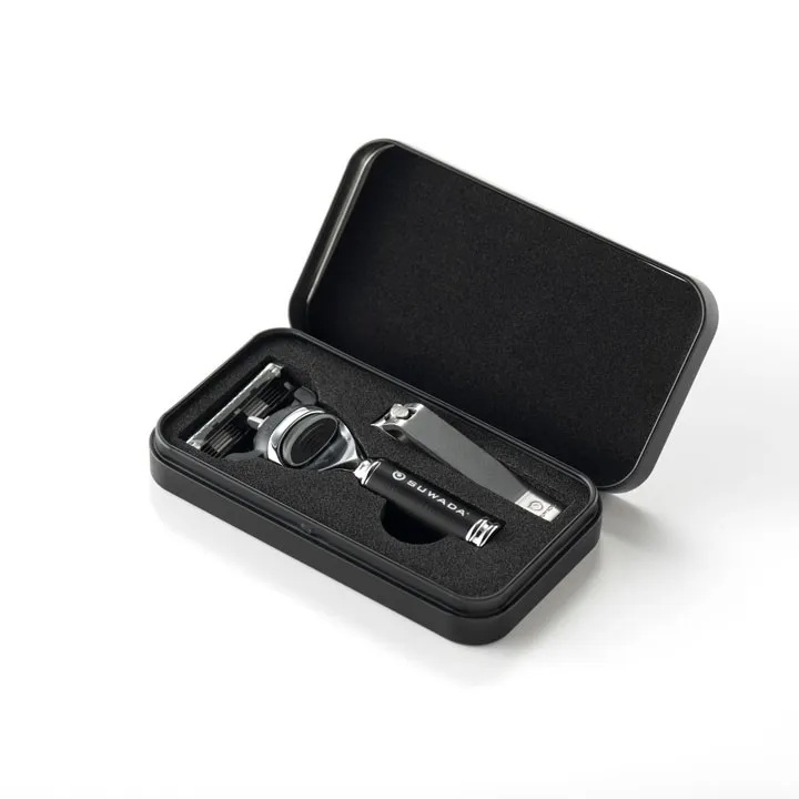 SUWADA　トラベルレイザーセット　ブラック