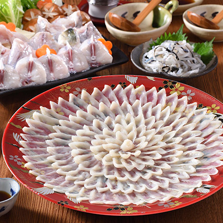 「関とら本店」 とらふく料理セット