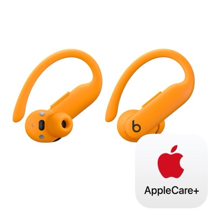 Apple Beats Powerbeats Pro 2 ハイパフォ-マンスイヤフォン - エレクトリックオレンジ with AppleCare+