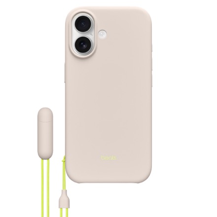 Apple Beats iPhone 17 Kickstand Case with MagSafe and Camera Control - ライムストーン