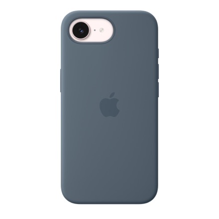 Apple MagSafe対応iPhone 17eシリコーンケース - アンカーブルー