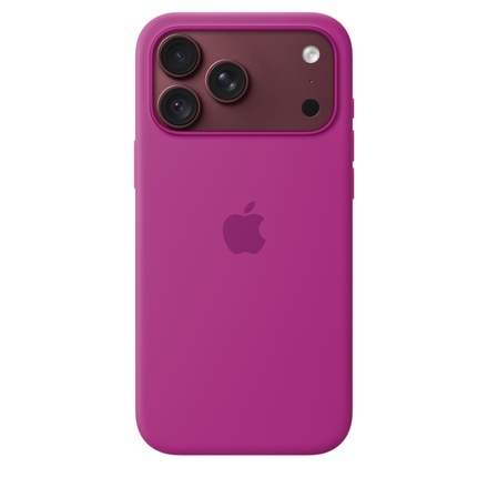 Apple MagSafe対応iPhone 18 Pro Maxシリコーンケース - マゼンタ