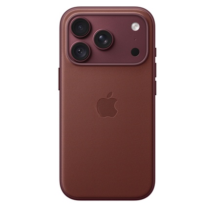 Apple MagSafe対応iPhone 18 Proテックウーブンケース - バーガンディ