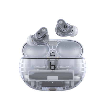 Beats Studio Buds + ワイヤレスノイズキャンセリングイヤフォン - トランスペアレント
