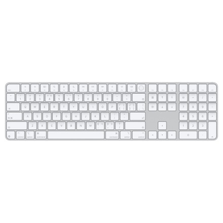 Appleシリコン搭載Macモデル用Touch ID搭載Magic Keyboard（テンキー付き）- 中国語（ピンイン）- ホワイトキー