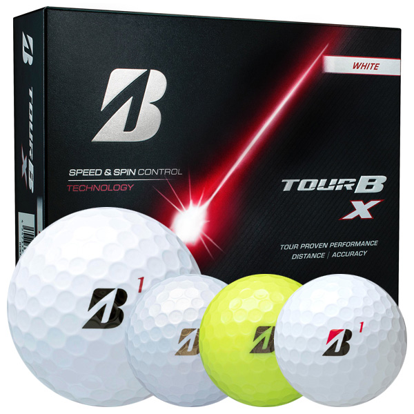 ブリヂストン 26ツアー B X ゴルフボール 1ダース 12球入り 2026年モデル パールホワイト