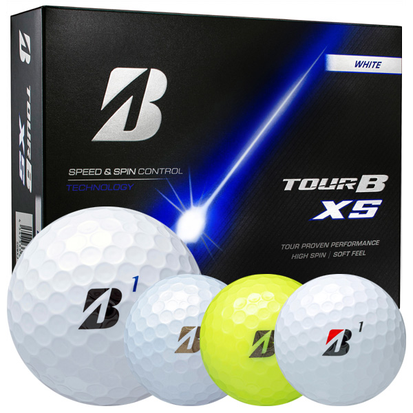 ブリヂストン 26ツアー B XS ゴルフボール 1ダース 12球入り 2026年モデル パールホワイト