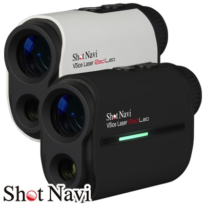 ショットナビ ボイスレーザー レッドレオ 音声認識 ゴルフ用レーザー距離計 ホワイト