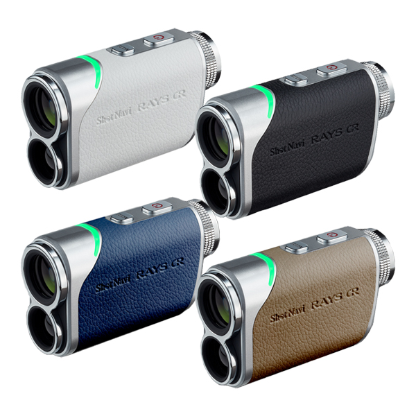 ショットナビ レーザースナイパー Rays GR ゴルフ用レーザー距離計 ホワイト