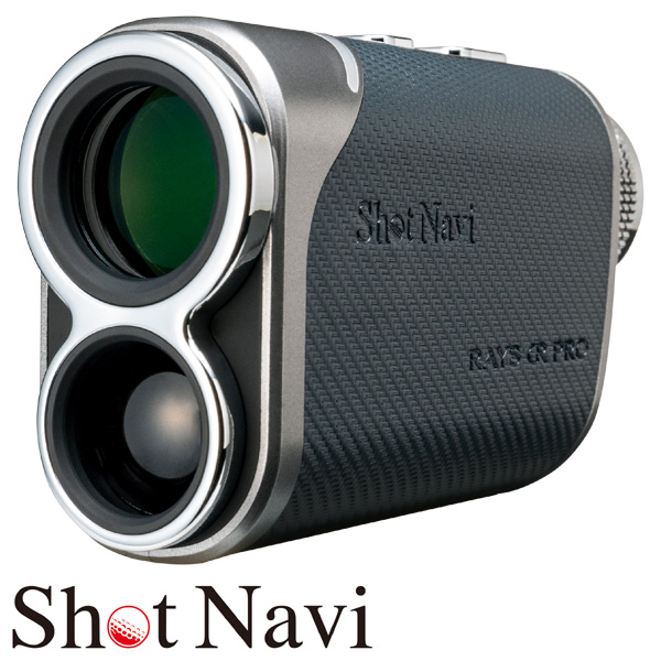ショットナビ レーザースナイパー RAYS GR PRO ゴルフ用レーザー距離計 カーボングレー