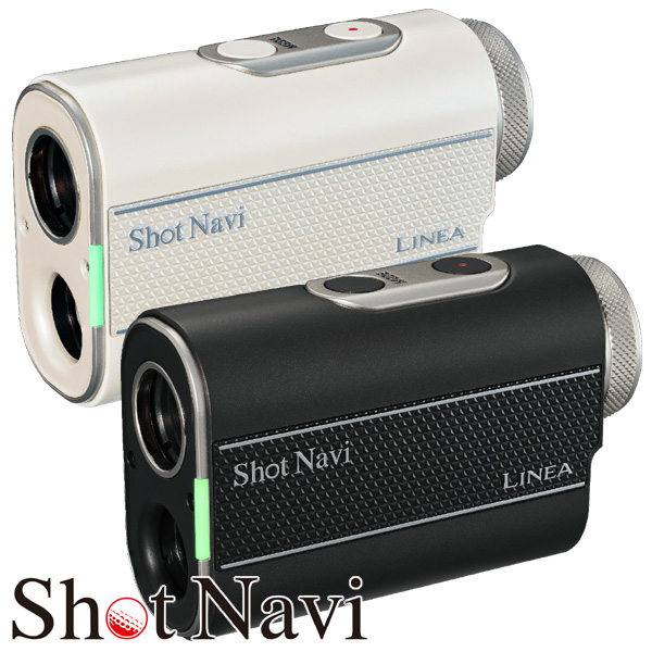 ショットナビ LINEA ゴルフ用レーザー距離計 ホワイト
