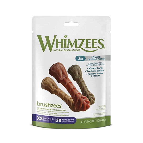 ウィムズィーズ ブラッシーズ XS 体重2-7kg 超小型犬向け 28個入り