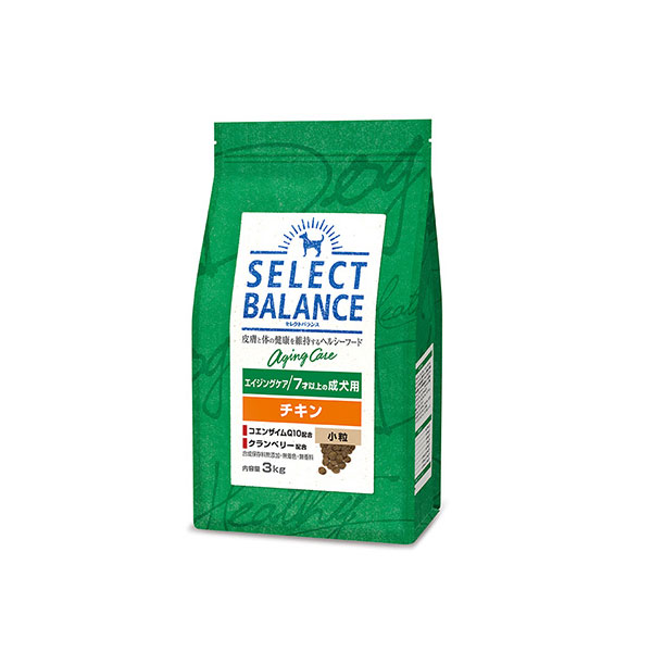 セレクトバランス エイジングケア チキン 小粒 3kg