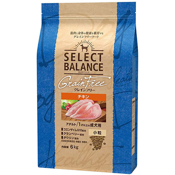 セレクトバランス グレインフリー アダルト チキン 小粒 6kg