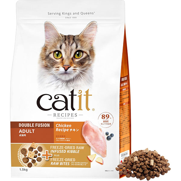 Catit レシピーズ 成猫用 チキン 1.5kg
