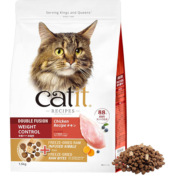 Catit レシピーズ 体重ケア 猫用 チキン 1.5kg