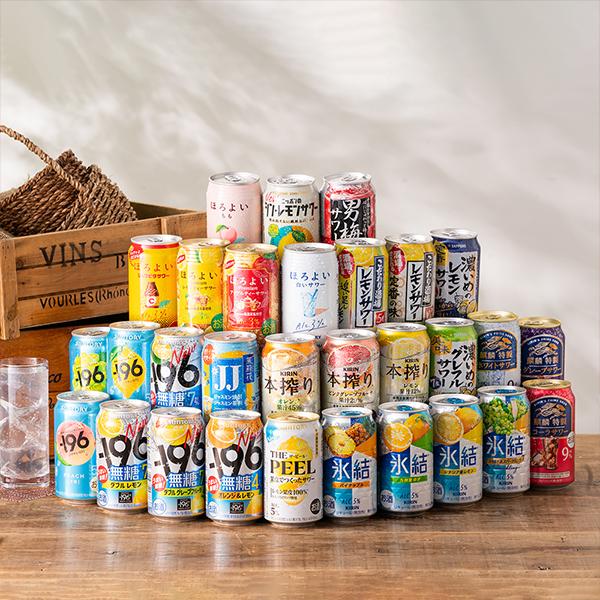 【母の日 父の日 プレゼント】チューハイ 飲み比べ ギフト セット 第3弾 チューハイ祭り 30種セット『ASH』