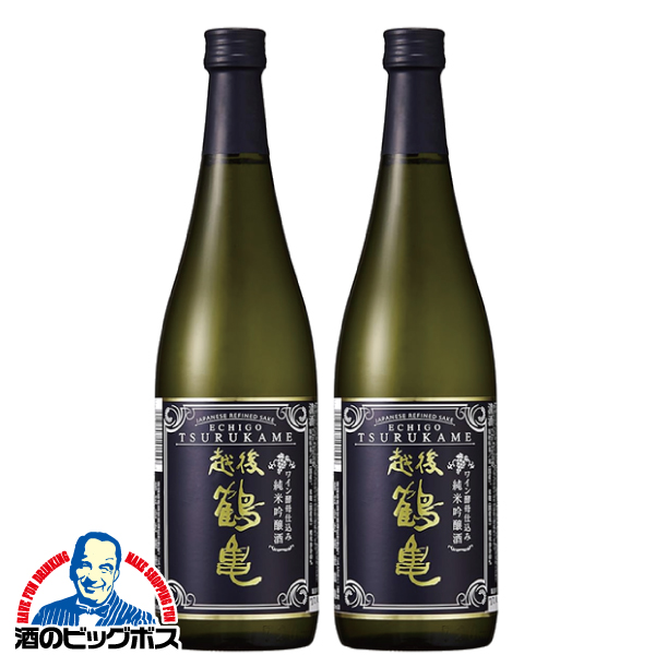 日本酒 純米吟醸 越後鶴亀 ワイン酵母仕込み 純米吟醸 720ml×2本(002)『FSH』